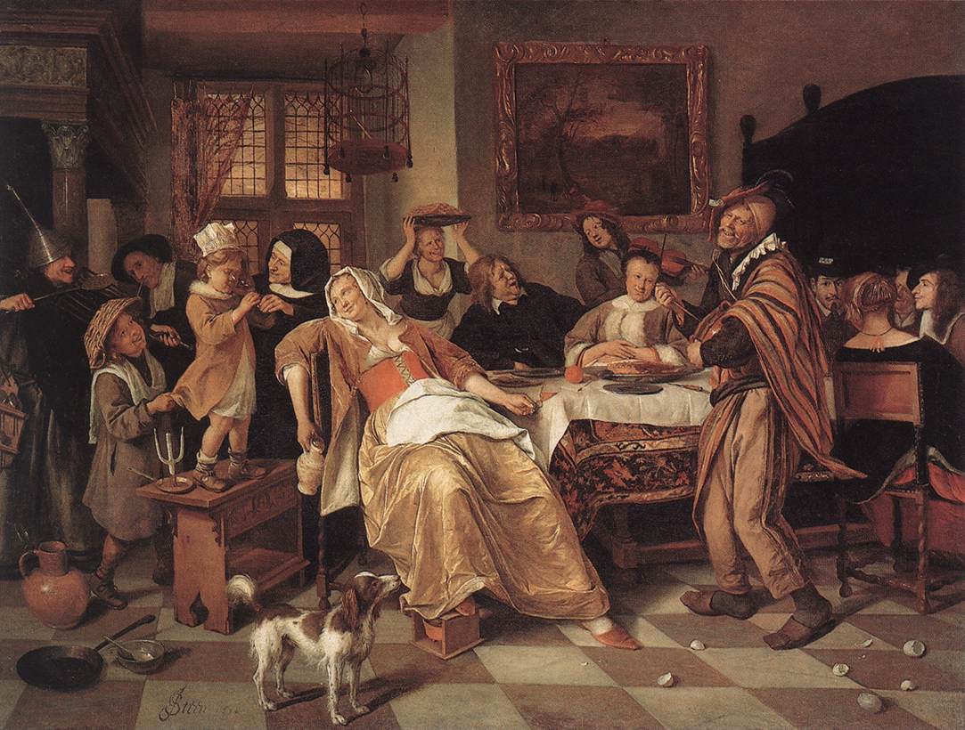 Jan Steen The Bean Feast